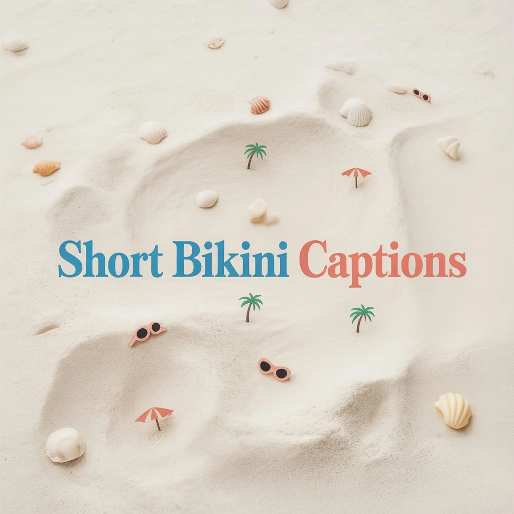 Short Bikini Captions