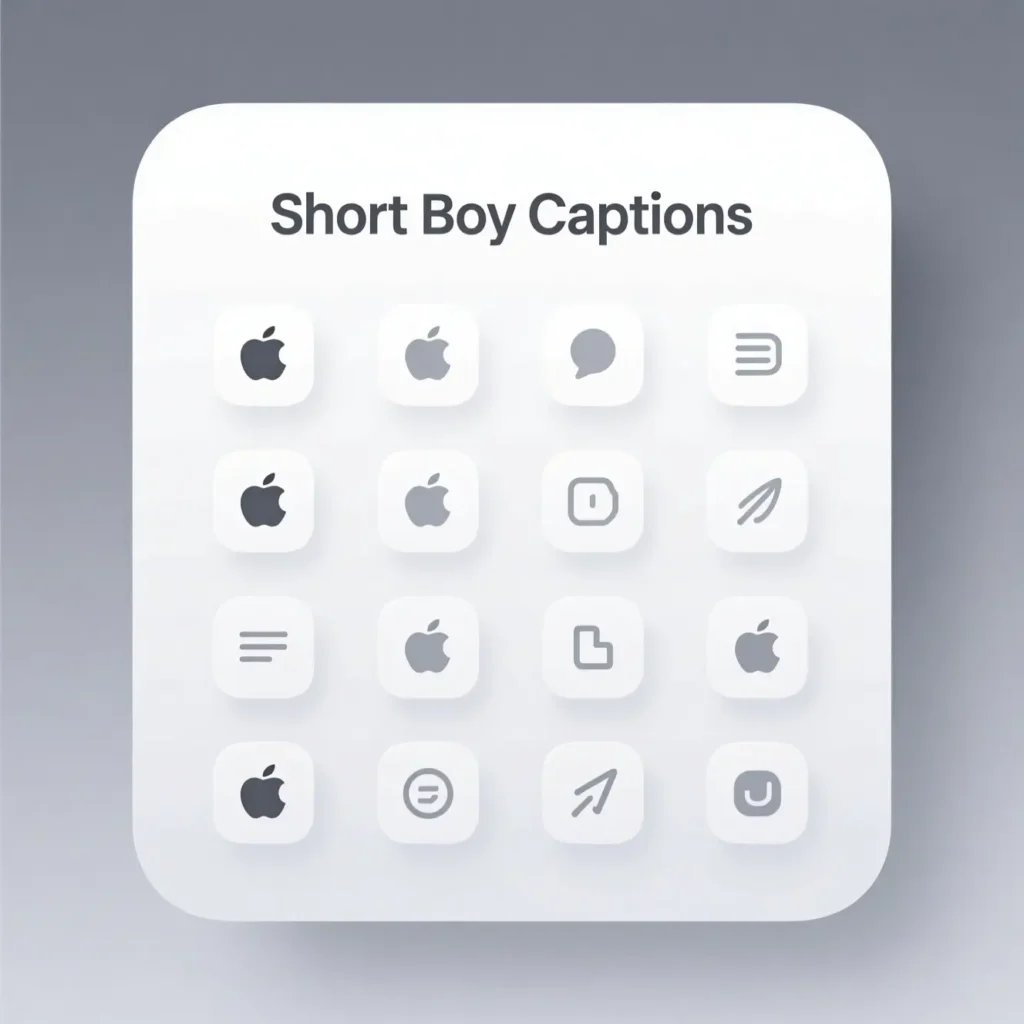 Short Captions for Instagram for Boy