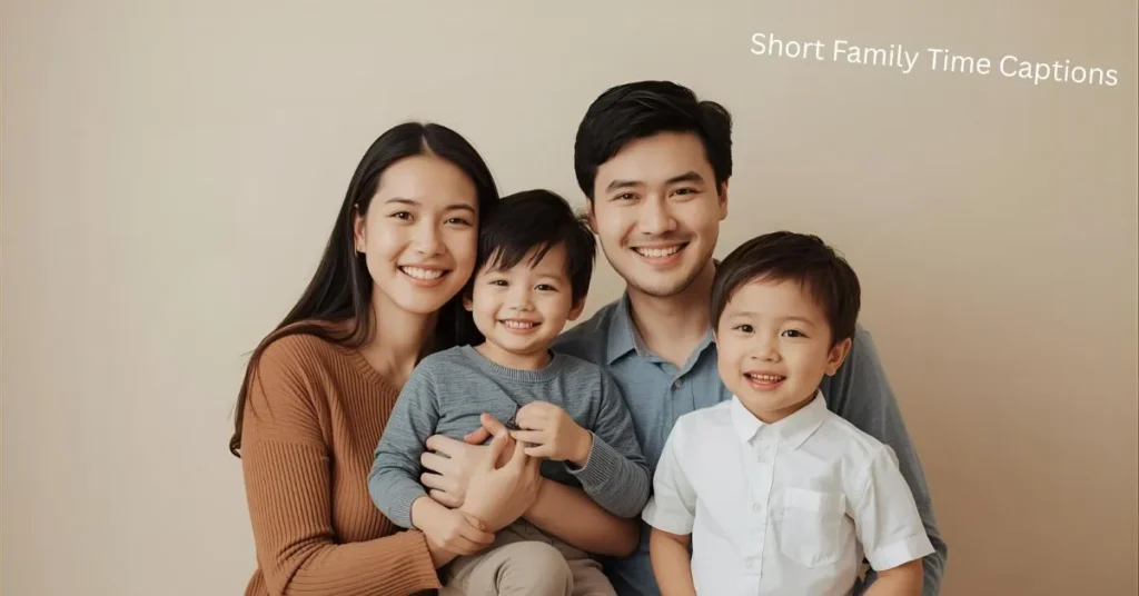 Short Family Time Captions