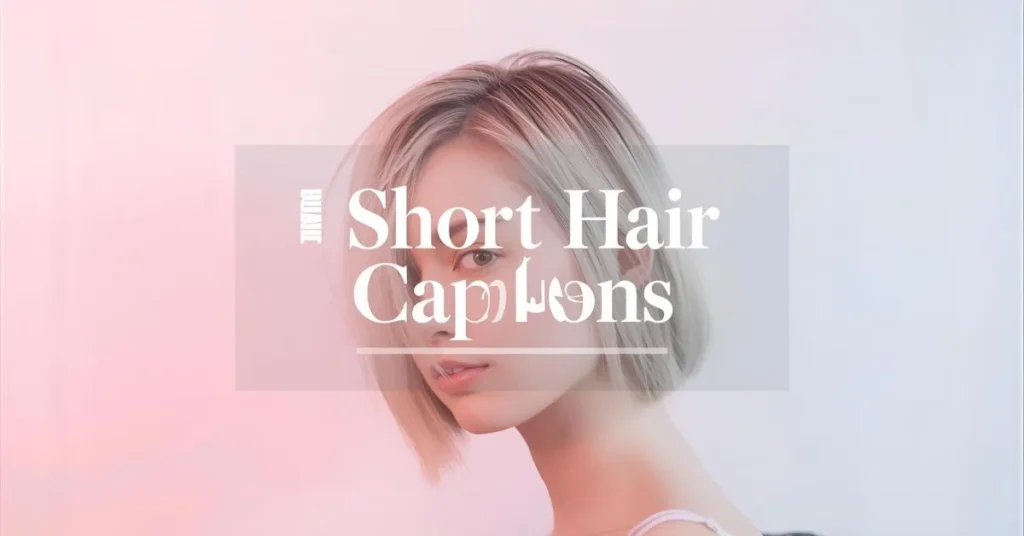Short Hair Captions