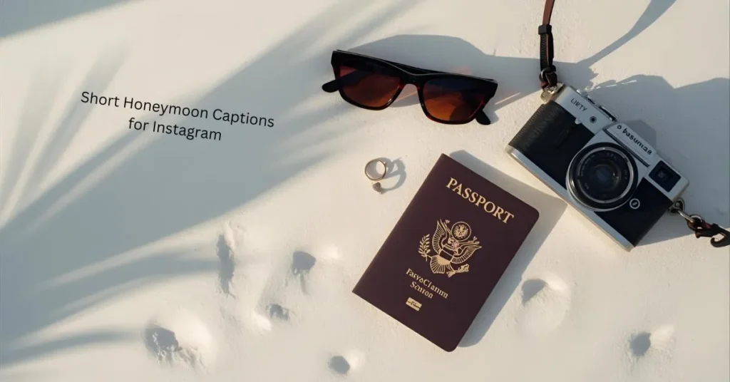 Short Honeymoon Captions for Instagram