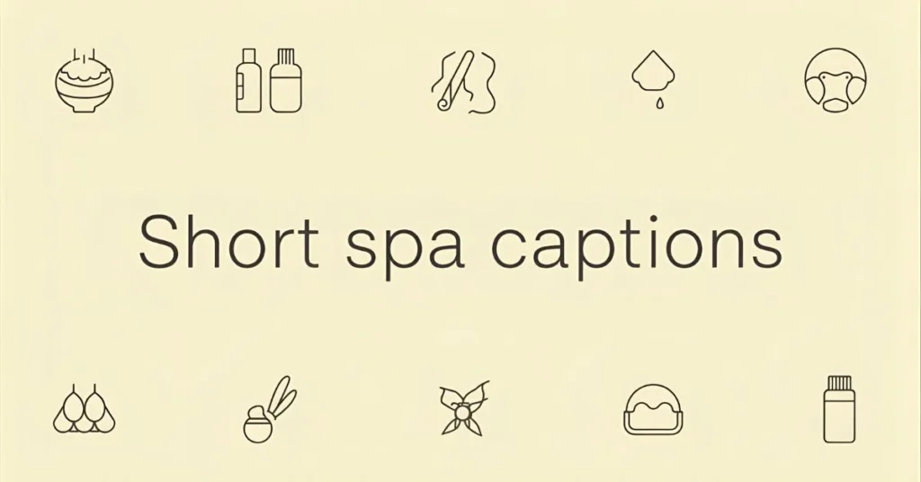 Short Spa Captions