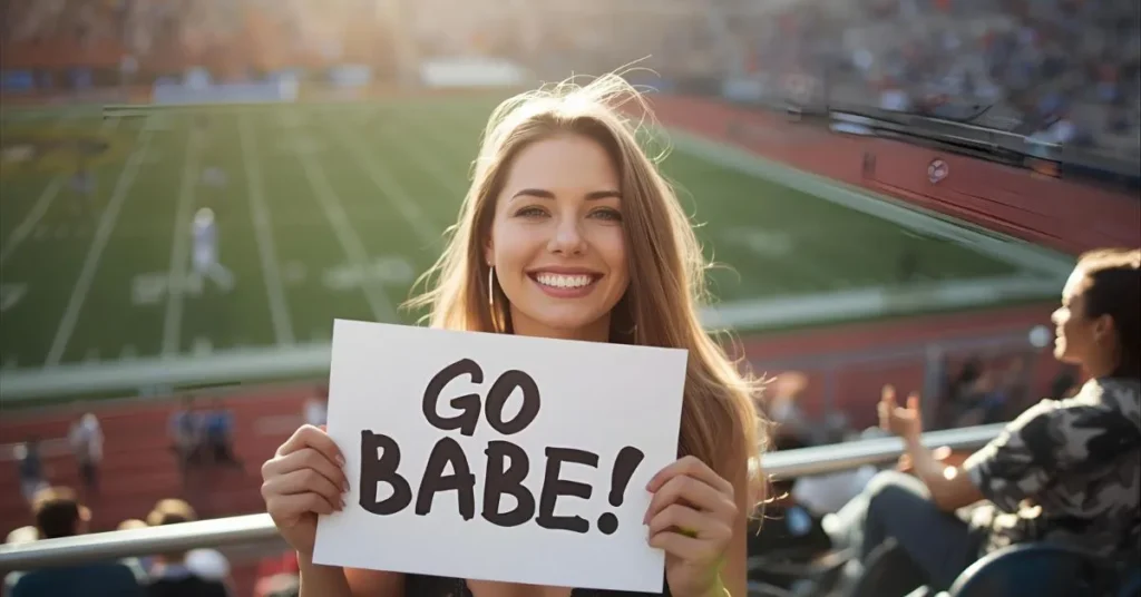 Supportive Girlfriend Baseball Captions