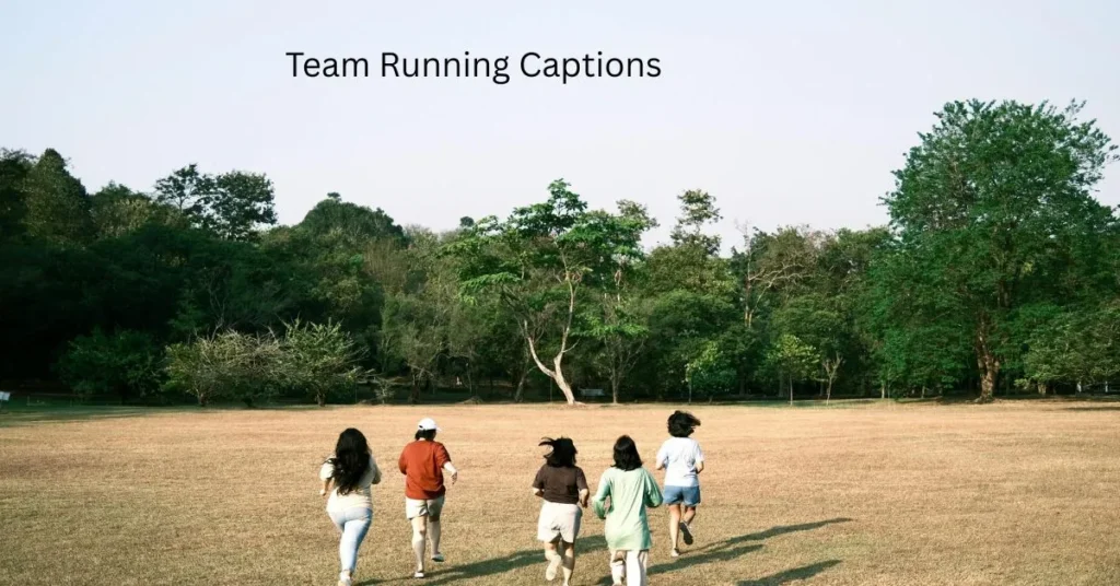 Team Running CaptionsΒ