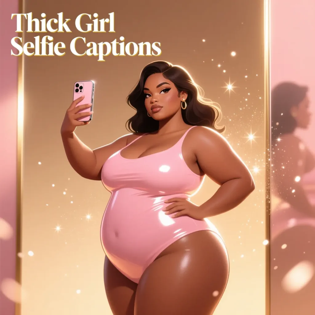 Thick Girl Selfie Captions