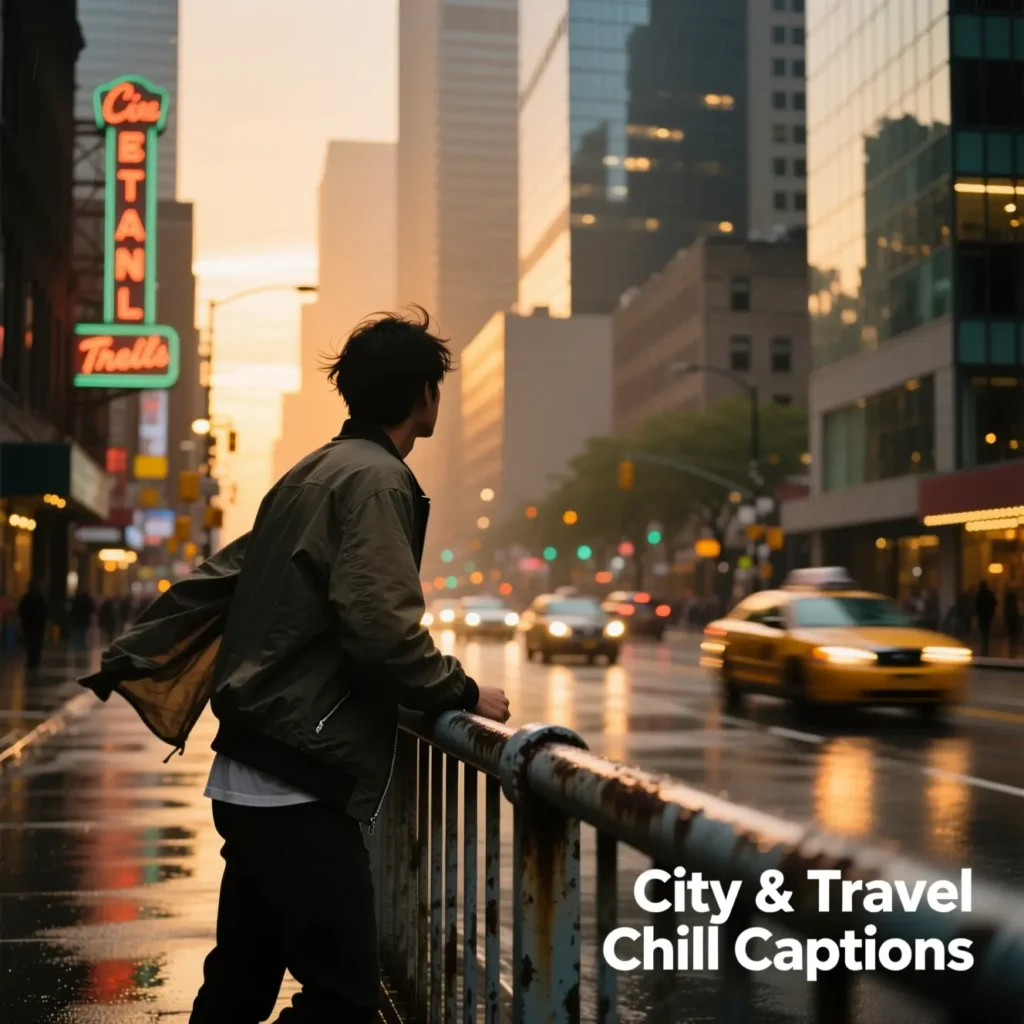 Travel & City Chill Captions