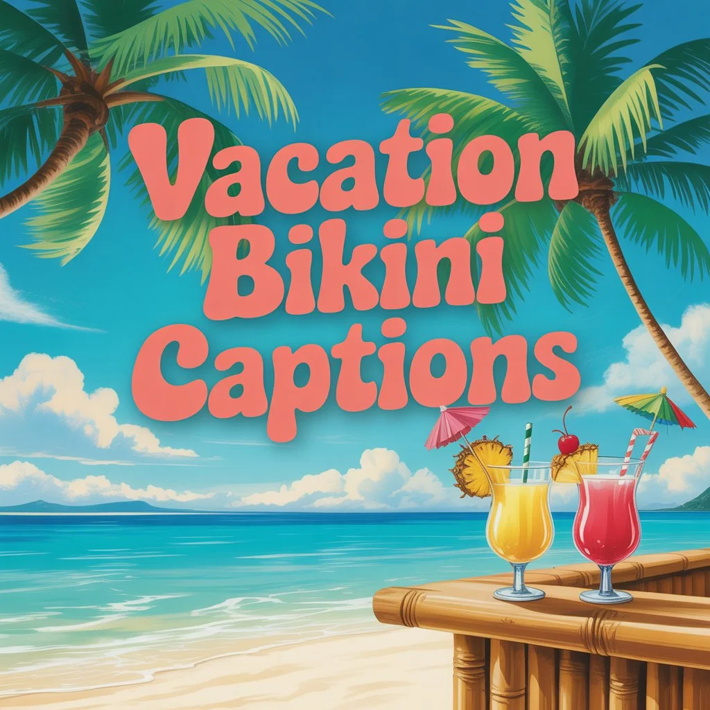 Vacation Bikini Captions