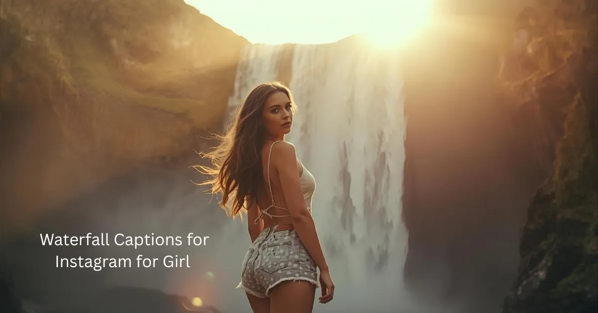 Waterfall Captions for Instagram for Girl