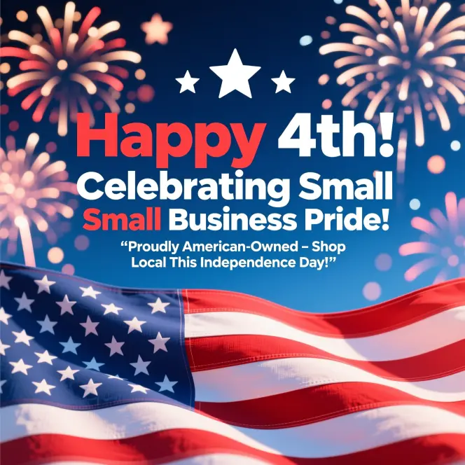 4th of July Small Business Captions