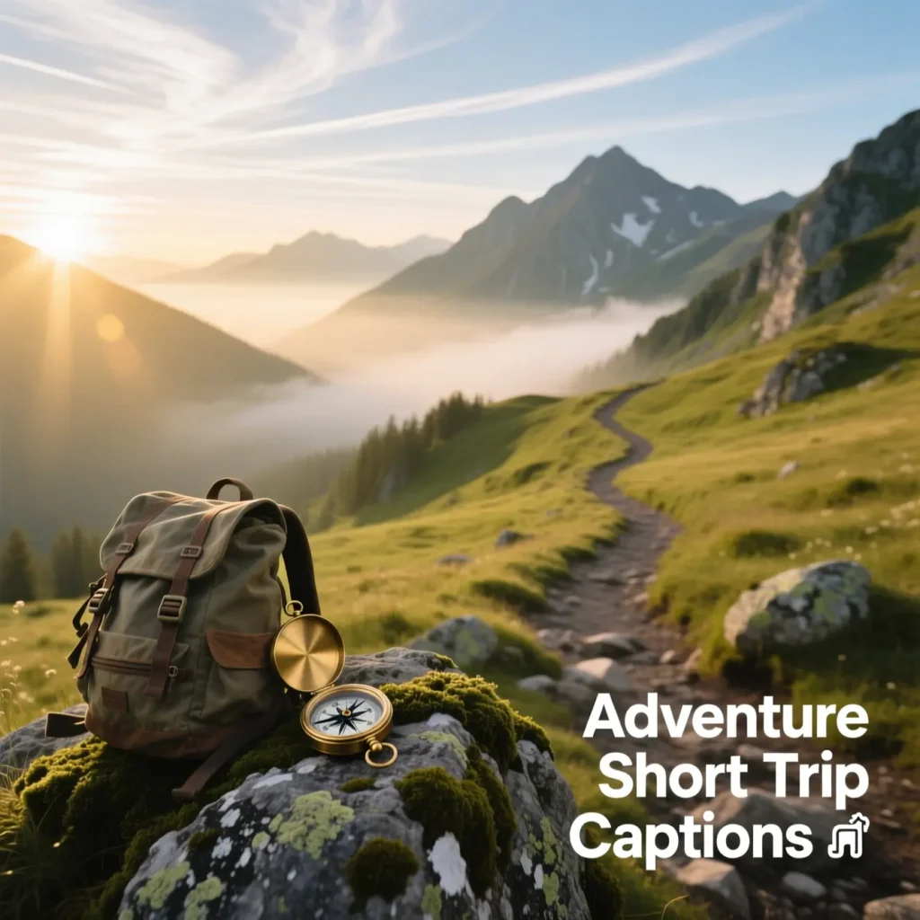 Adventure Short Trip Captions