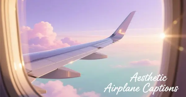 Aesthetic Airplane Captions