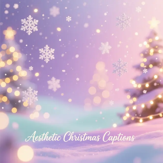 Aesthetic Christmas Captions