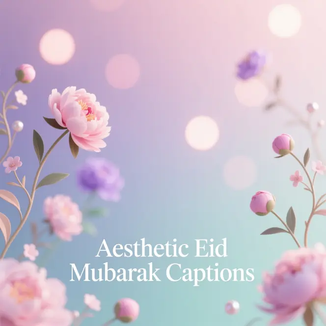 Aesthetic Eid Mubarak Captions