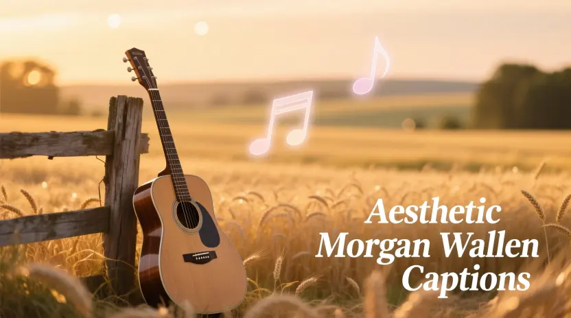 Aesthetic Morgan Wallen Captions