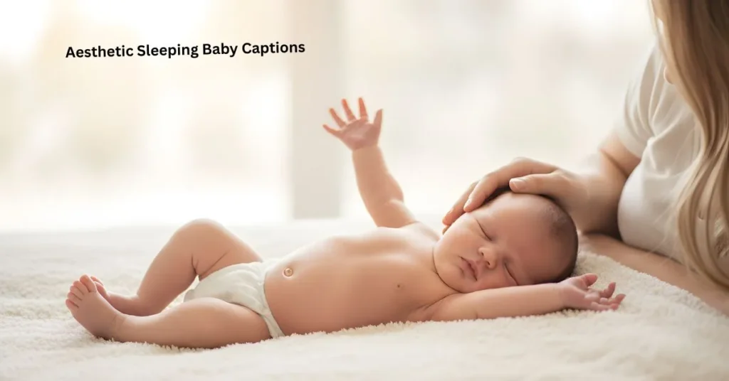 Aesthetic Sleeping Baby Captions