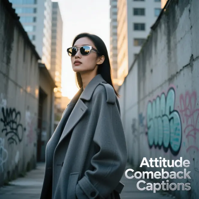 Attitude Comeback Captions