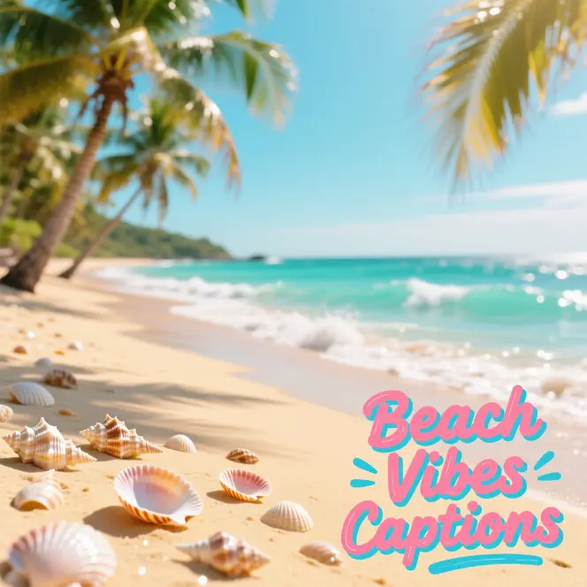 Beach Vibes Captions