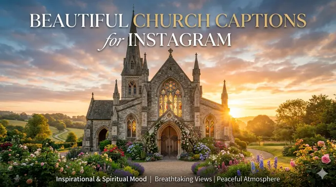 Beautiful Church Captions for Instagram