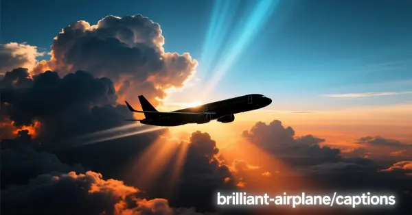 Brilliant Airplane Captions
