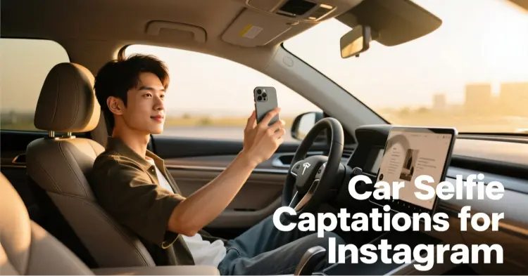 Car Selfie Captions for Instagram