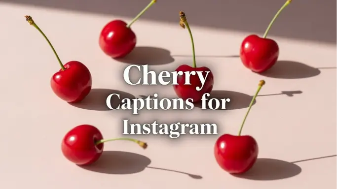 Cherry Captions for Instagram