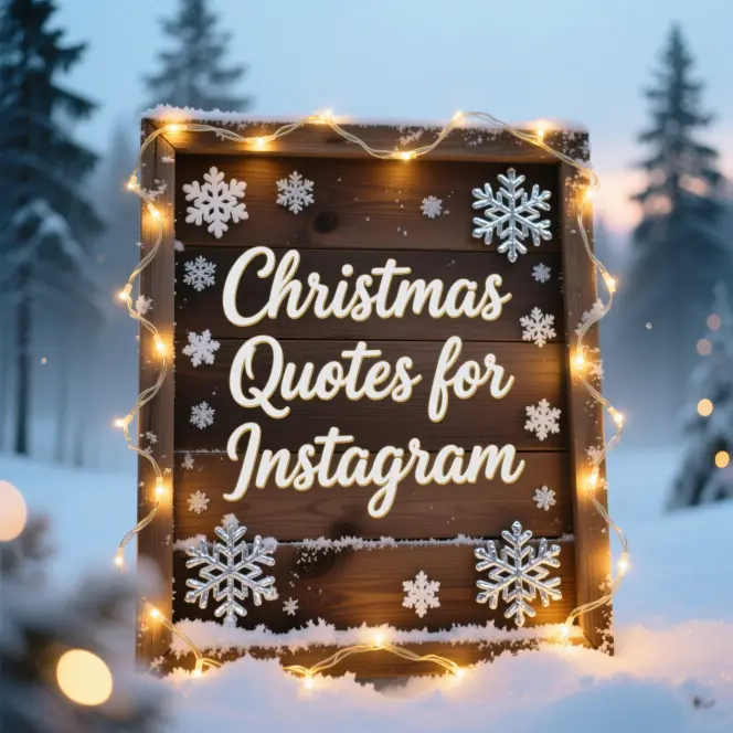 Christmas Quotes for Instagram