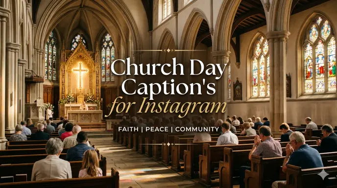 Church Day Captions for Instagram