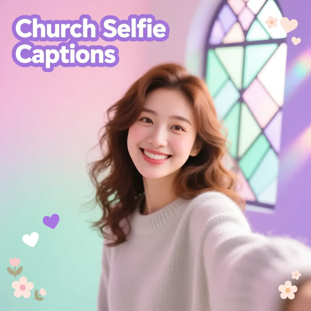 Church Selfie Captions 