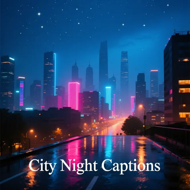 City Night Captions