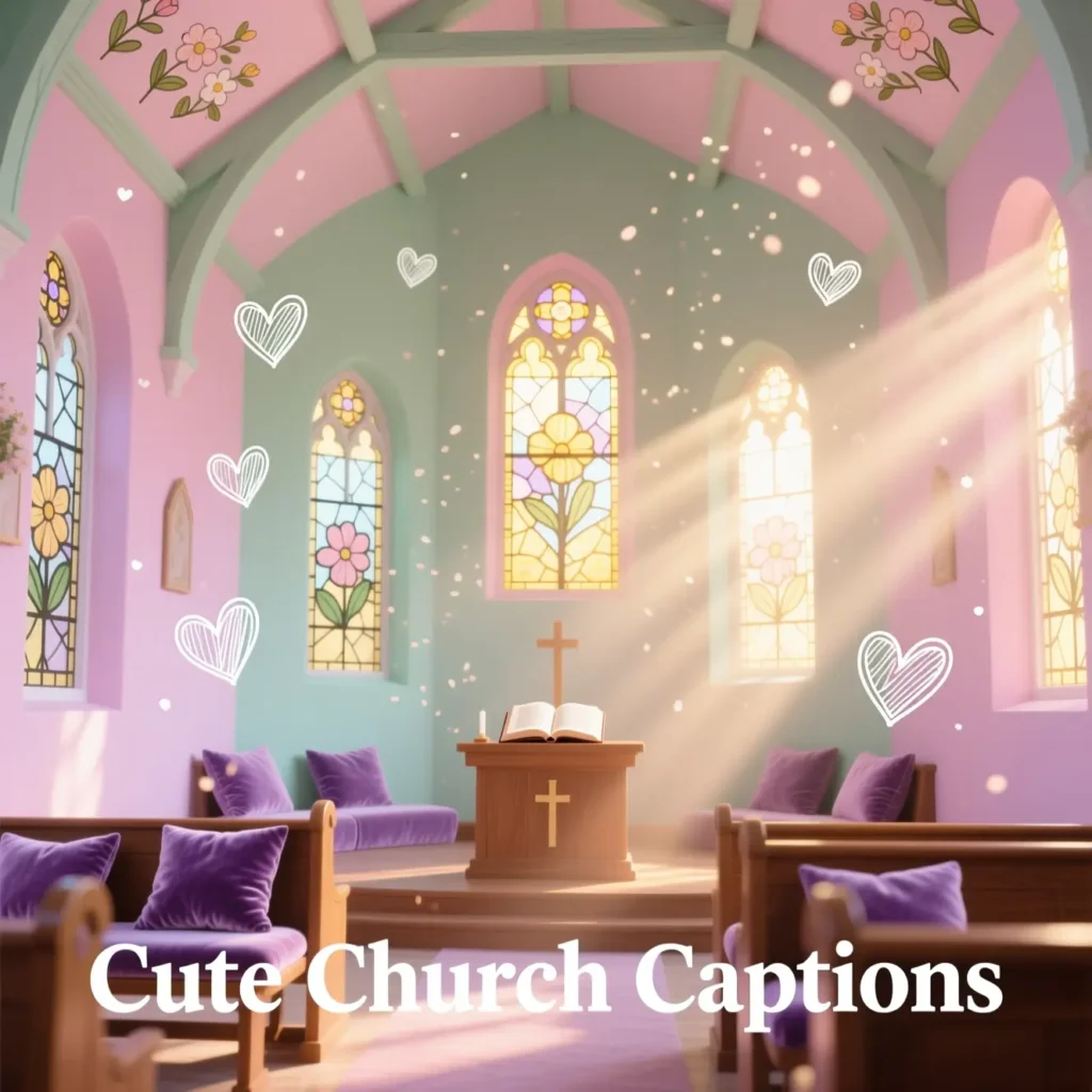 Cute Church Captions