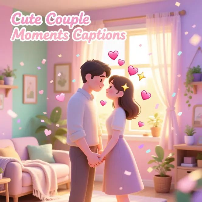 Cute Couple Moments Captions 