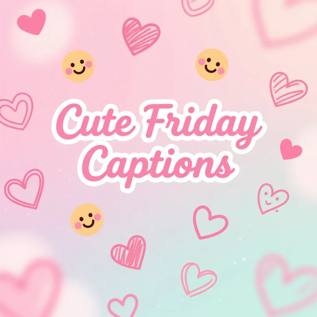 Cute Friday Captions 