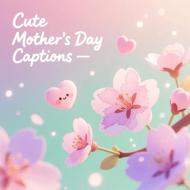 Cute Mother’s Day Captions