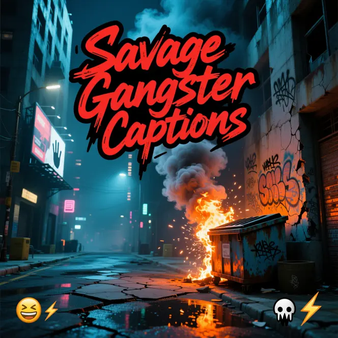 Dreadful Gangster Captions