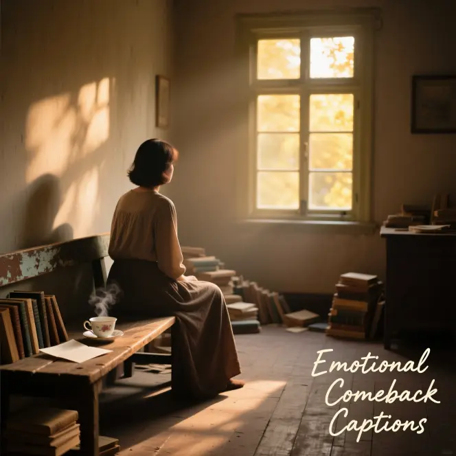 Emotional Comeback Captions