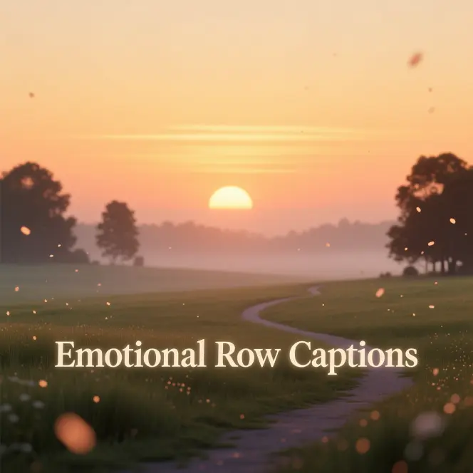 Emotional Raw Captions