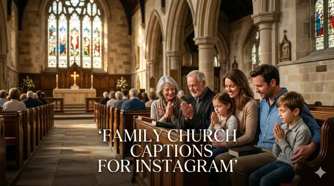 Family Church Captions for Instagram