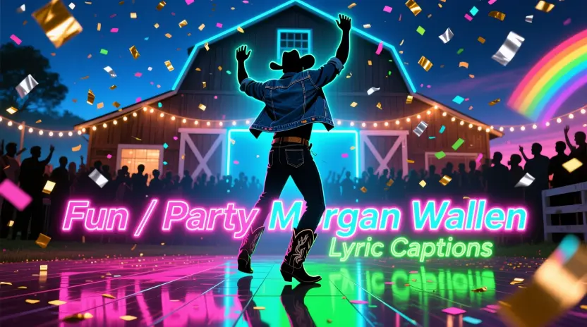 Fun Party Morgan Wallen Lyric Captions