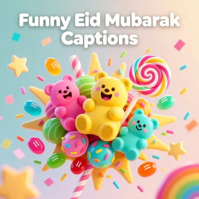 Funny Eid Mubarak Captions
