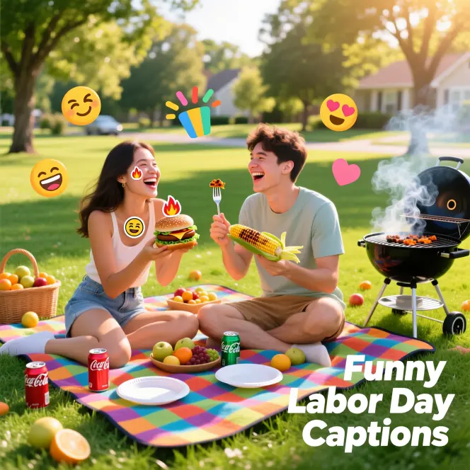 Funny Labor Day Captions