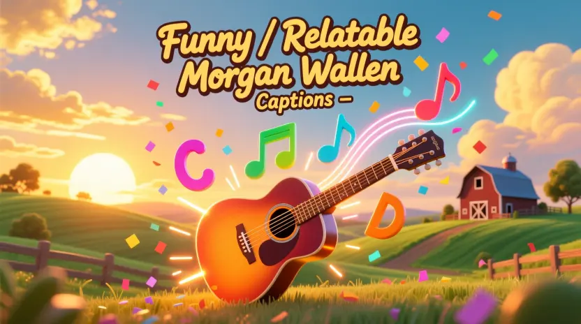 Funny Relatable Morgan Wallen Captions