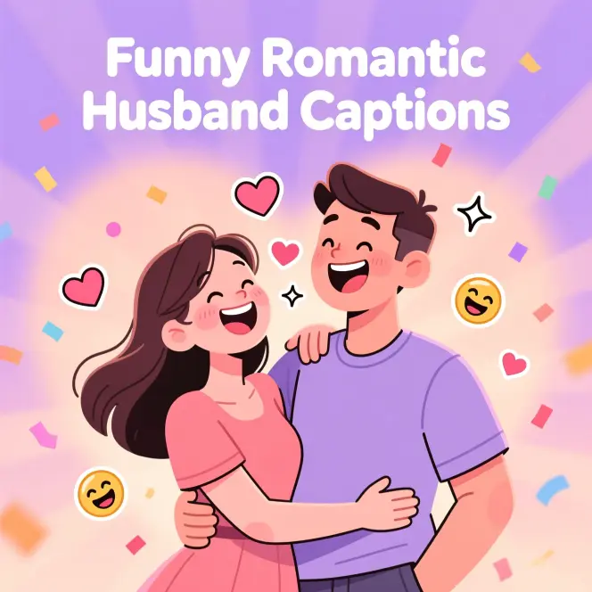 Funny Romantic Husband Captions 