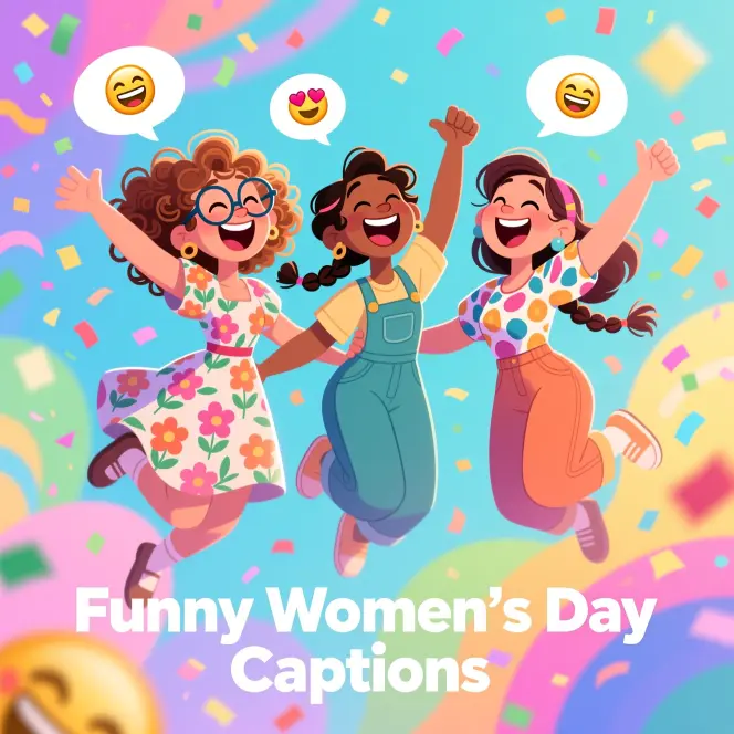 Funny Women’s Day Captions