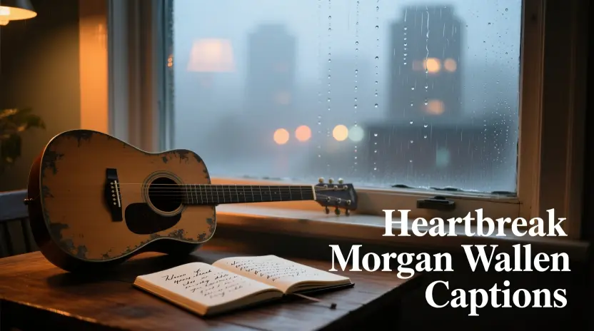 Heartbreak Morgan Wallen Captions