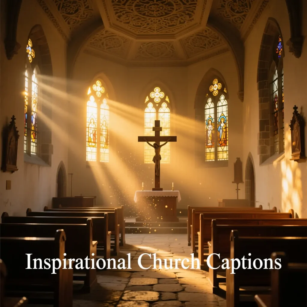 Inspirational Church Captions