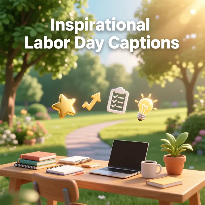 Inspirational Labor Day CaptionsΒ