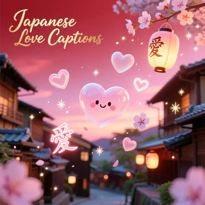 Japanese Love Captions