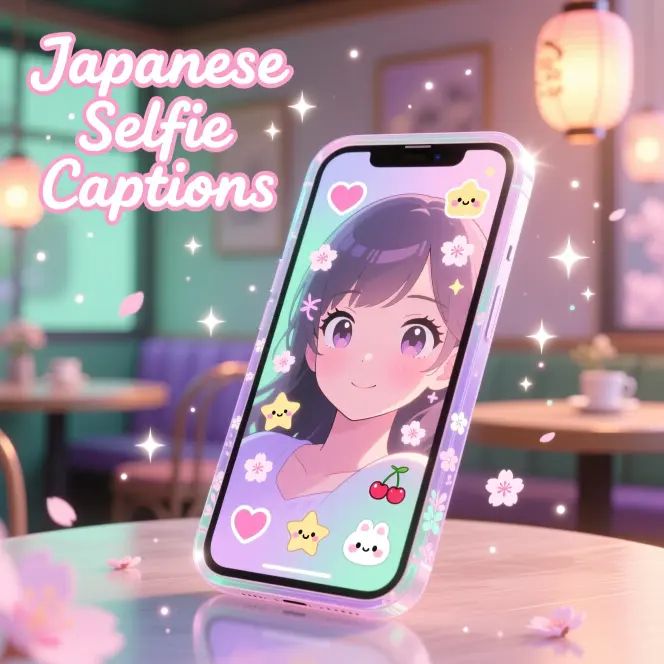 Japanese Selfie Captions