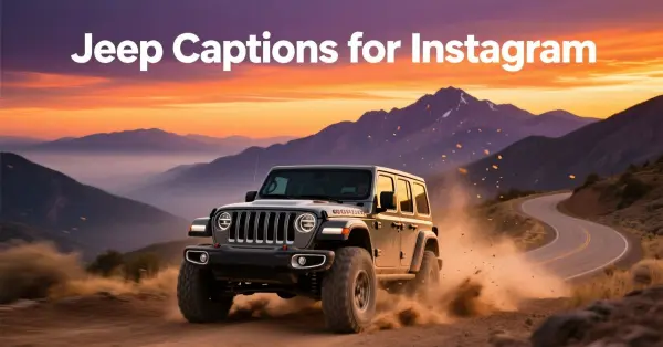Jeep Captions for Instagram
