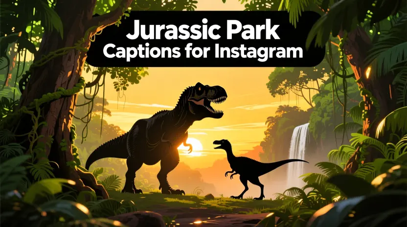 Jurassic Park Captions for Instagram